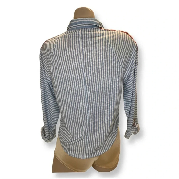 Almost Famous Size Medium Striped Top. New Without Tags - Picture 3 of 4